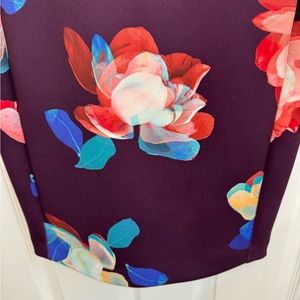 Calvin Klein Dresses Calvin Klein-Plum Purple Floral dress